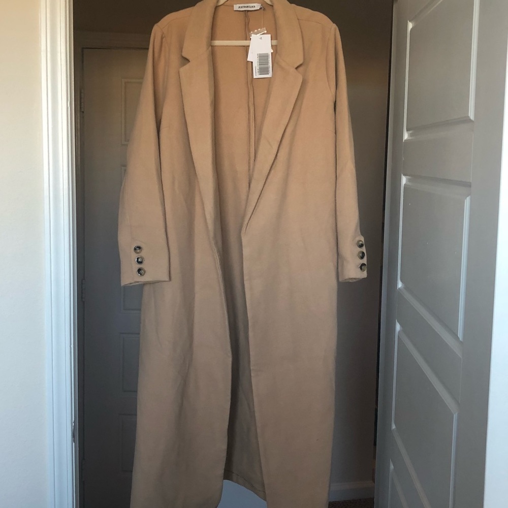 Oversized Belted Wool Coat